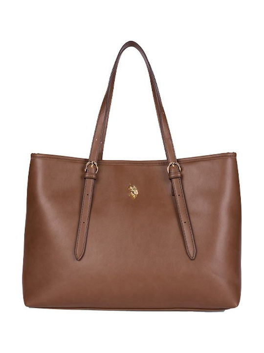 U.S. Polo Assn. Women's Shopper Bag Tabac Brown