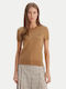 Γυναικείο T-shirt Beige
