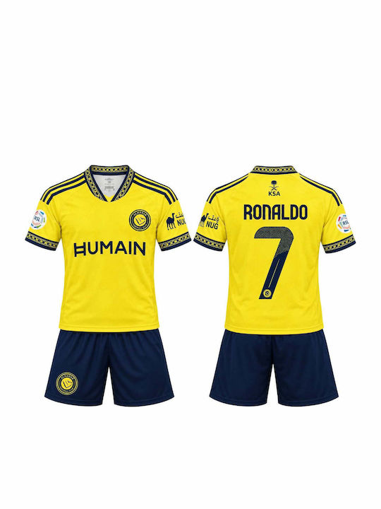 Al Nassr Ronaldo Παιδικό Σετ Εμφάνισης Ποδοσφαίρου