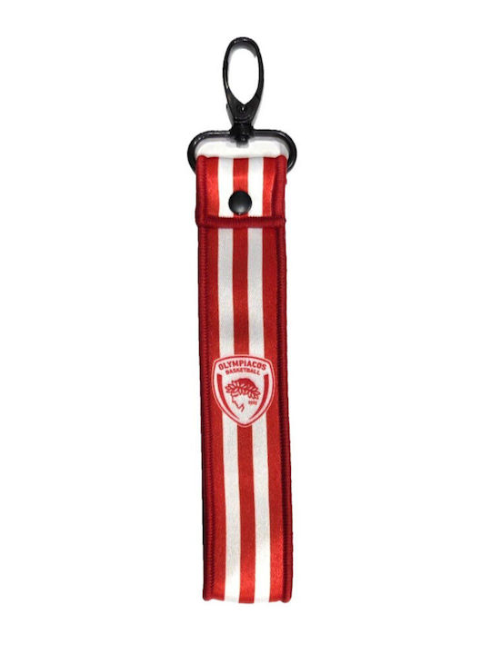 Handgelenk-Schlüsselanhänger Olympiacos Basketball 1 Rot Hp.kcm.0002