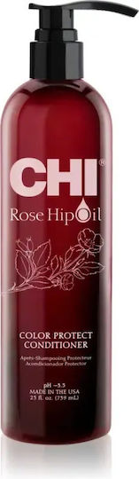 CHI Rose Hip Oil Conditioner Ενυδάτωσης, Θρέψης & Ενίσχυσης όγκου 739ml