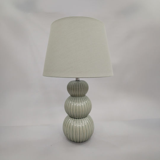 InTheBox Soma Ceramic Table Lamp for E27 Socket with Green Shade and Base