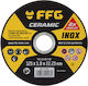 FFG Disc de Tăiere pentru Metal 115mm 10 buc.