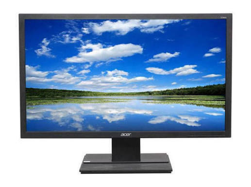 Acer V246HL Реновиран TFT-LCD Монитор Клас A 24" FHD 1920x1080