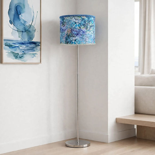 Oxygen Diesel Wave Floor Lamp H35cm Blue