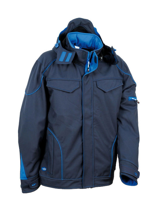 Cofra Tecka Μπουφάν Εργασίας Softshell Navy Μπλε