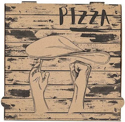 Tessera Cutie pentru Pizza Kraft 44x44x4,2 cm Tessera Cutie pentru Pizza Kraft 44x44x4,2 cm