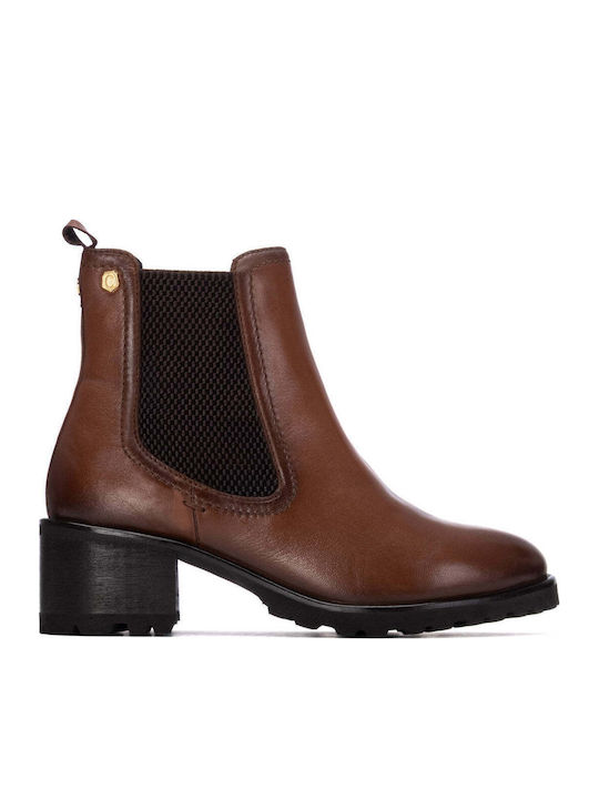 Carmela Footwear Braune Damen-Chelsea-Stiefelet...