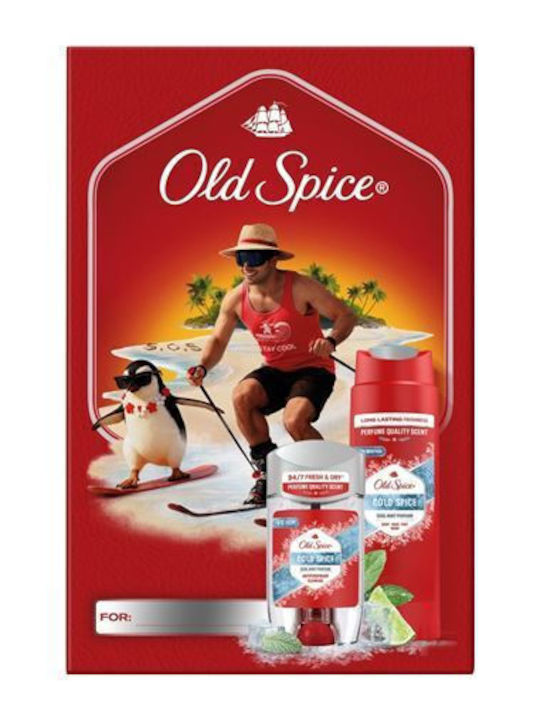 Cold Spice Σετ Περιποίησης για Καθαρισμό Σώματος 2τμχ