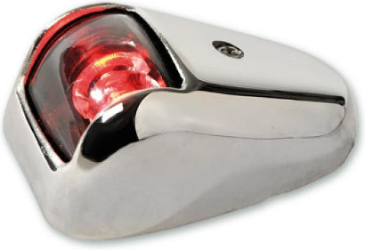 Osculati Orion Red LED Side Navigation Light 69.1x47.7mm 12/24V Stainless Steel