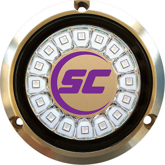 Shadow Caster Scr-16 Round Purple Underwater LED Light