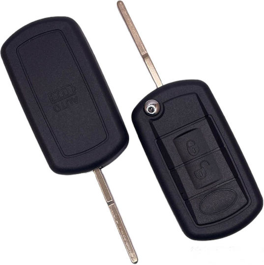 Carcasă Cheie Land Rover cu 3 Butoane și Lamă Hu101