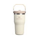 Stanley Iceflow Flip Handled Tumbler Thermos Bottle BPA Free 600ml Cream with Straw and Handle