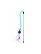 Denik Pets Katzenspielzeug Angel 41 cm Blau