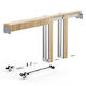 Vevor Sliding Door Mechanism 81.28 cm Brown