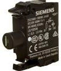 Siemens Soclu LED Alb 24 V AC/DC Montare Frontală 3SU1401-1BB60-1AA0