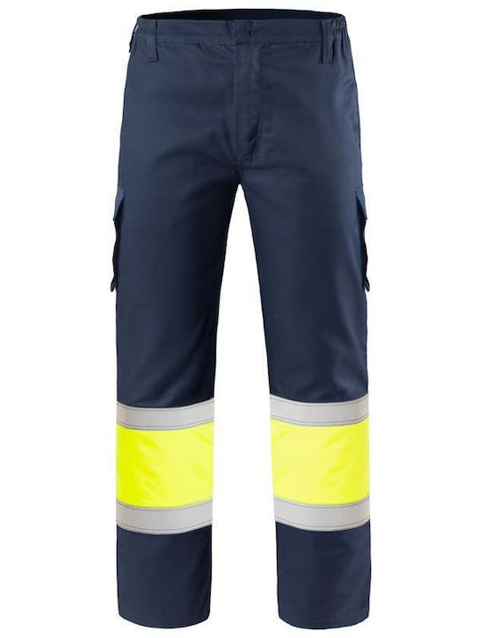 Axon Pantaloni de Lucru Reflectorizanți Gri
