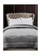 Sunshine Κουβερτοπάπλωμα Υπέρδιπλο 240x220εκ. Light Grey