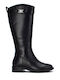 Black Leather Women's Boots