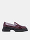 Loafers pentru Femei în Culoare Vișinie