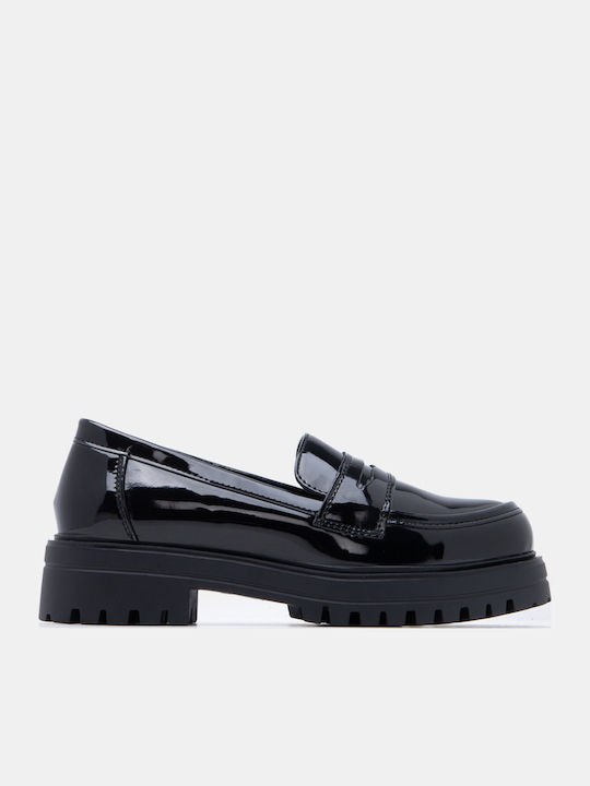 Luigi Women's Loafers in Black