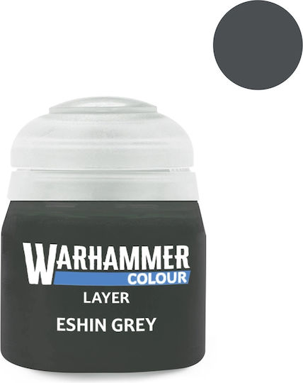Games Workshop Warhammer Modellbau-Farbe Eshin Grey 12 ml