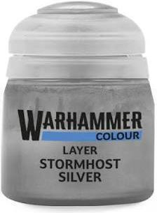 Games Workshop Warhammer Modellbau-Farbe Stormhost Silver 12 ml