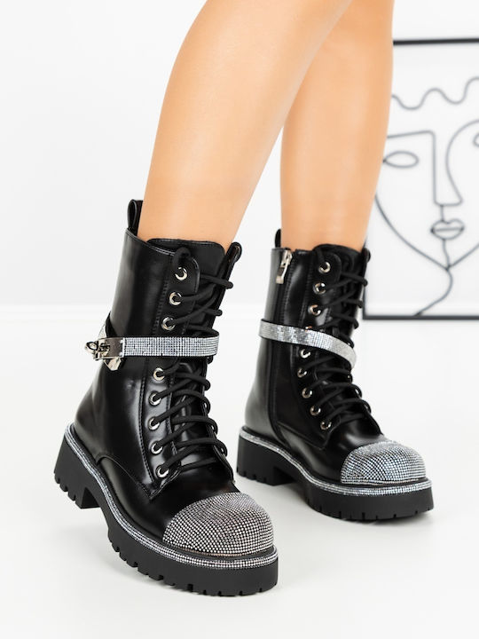 Kalapod Leather Women's Ankle Boots with a Medi...