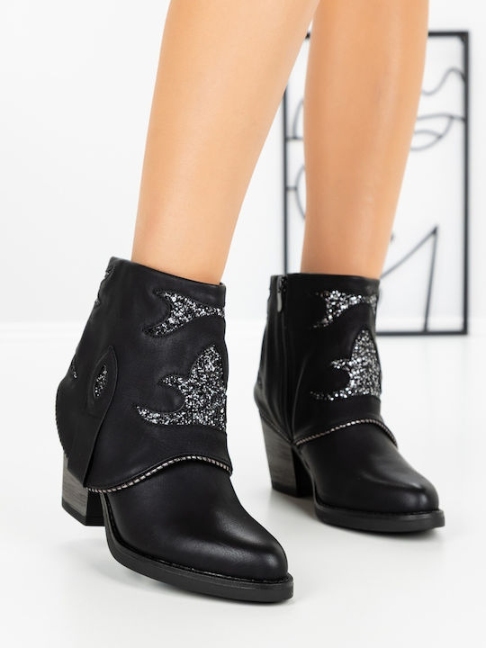 Kalapod Leather Women's Ankle Boots with Medium...