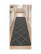 Sidirela Monaco Rectangular Grey Rug 60x135cm
