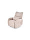 Houston 2226 Relax Swivel Armchair Light Brown 85x81x85cm