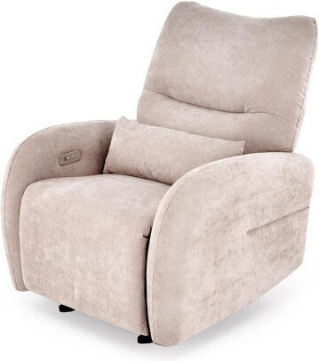 Houston 2226 Relax Swivel Armchair Light Brown 85x81x85cm