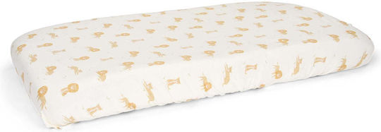 Little Dutch Einzelnes Spannbettlaken aus Baumwolle Safari Leo Beige 90x200cm Little Dutch Einzelnes Spannbettlaken aus Baumwolle Safari Leo Beige 90x200cm