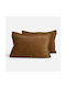 Nef-Nef Homeware Brave Σετ Μαξιλαροθήκες Dark Olive 52x72εκ.