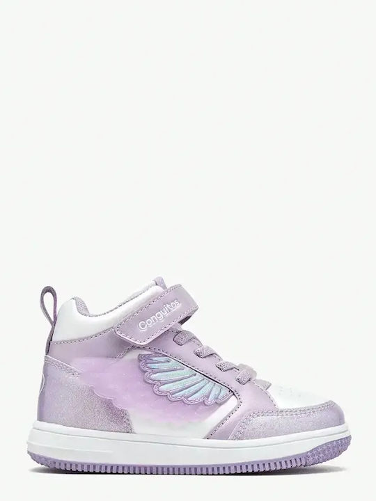 Conguitos Παιδικά Sneakers High Λιλά