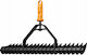 Fiskars 1080679 Lawn Aerator Rake with Handle