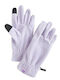 Kids Knitted Purple Gloves