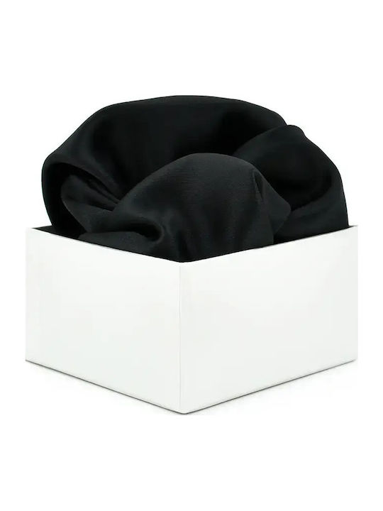 Men's Black Pocket Square