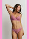 Promise Pink Lace Bra and Slip Lingerie Set
