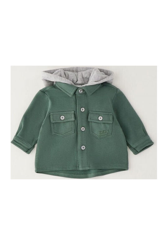 Kinderhemd Langärmelig Army Green