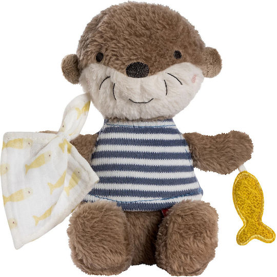 Fehn Kuscheltier Otter Theo für Neugeborene