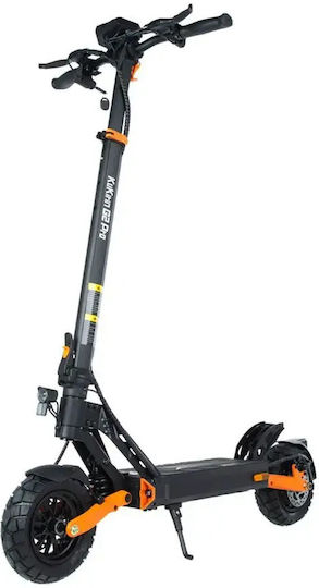 KuKirin G2 Pro VMP Trotinetă Electrică cu Viteză Maximă de 25 km/h și Autonomie de 65 km în Culoare Neagră