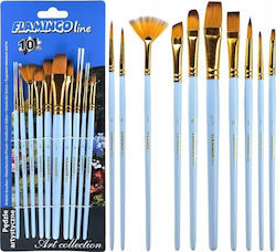 Titanum Kunstpinsel Set 10 Stück Titanum Kunstpinsel Set 10 Stück