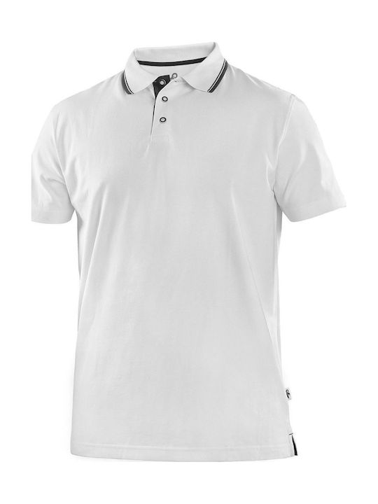 Polo-Shirt Stretch Cxs Henry White-Anthracite