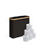 Relaxdays Floor-Standing Plastic Toilet Paper Holder Black 4052025854331