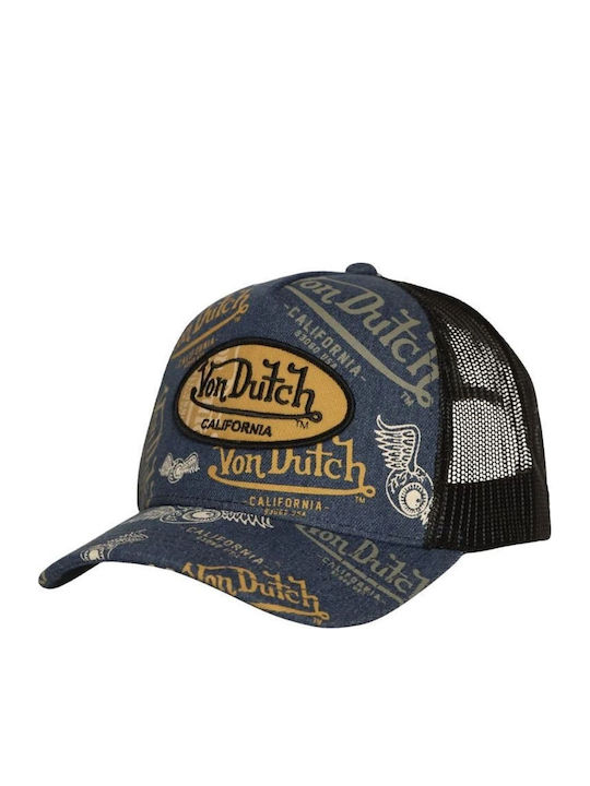 Von Dutch Caps Vd 1 Ct Cafe08 Blue-vd 1 Ct Cafe08-blue