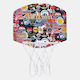 Wilson Nba Team Retro Mini Μπασκέτα με Ταμπλό