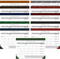 Ydrogeios Monthly Planner (Various Designs/Colors)