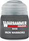 Games Workshop Warhammer Modellbaufarbe Iron Warriors 12 ml