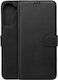 Senso Classic Book din Piele Neagră (Redmi A7 Pro)